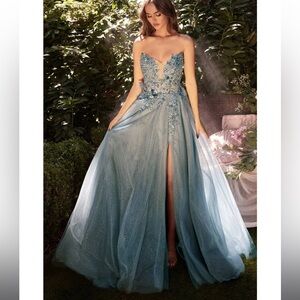Andrea and Leo Couture Melusine Mist Gown A1303